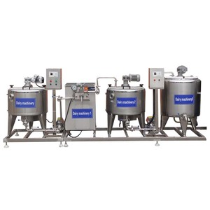 Machine de pasteurisation mini 100l 200l 300l 500l Machine à fabriquer du lait et du yaourt <span class=keywords><strong>grec</strong></span> - Product Image 1