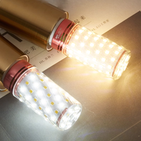Alto brillo Foco LED 12W/16W regulable E27Aluminio LED Bombillas de maíz 3000K/4000K/6500K Lámpara de luz Residencial CCC PC