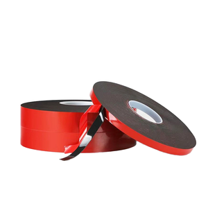 Adesivo <span class=keywords><strong>Biadesivo</strong></span> in Schiuma Acrilica Nera UL94-V0 Ignifugo, Resistente al Calore, Impermeabile, Senza Residui, Alta Aderenza - Product Image 4