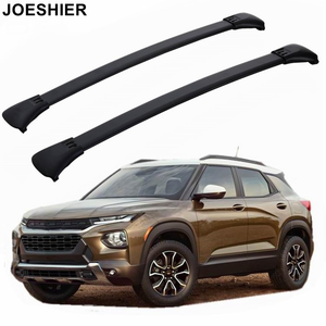 JOESHIER Barres transversales de toit de voiture de haute qualité pour Chevrolet Trailblazer 2014-2026 en alliage d'aluminium, capacité de charge de 75 kg, sans perçage - Product Image 4