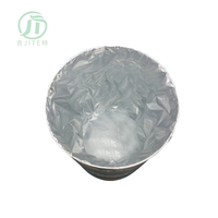 Sacs en plastique gaufrés à fond carré souple avec soufflet, en feuille d'aluminium, résistants à l'humidité, pour doublure de fût
