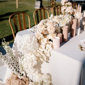 เทียนเสาคู่คุณภาพสูง สีขาว สำหรับโบสถ์ ปราศจากควัน ไม่มีกลิ่น สำหรับใช้ทางศาสนา ชุดของขวัญ - Product Image 5