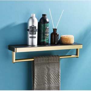 304 acier inoxydable ajouter marbre écologique antidérapant mural brossé or distributeur <span class=keywords><strong>de</strong></span> serviettes en papier support - Product Image 3