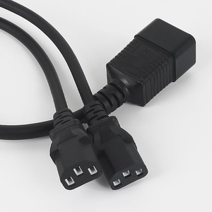Cable de Alimentación C20 a C13 de 1.5 M, Conector Hembra IEC, Cable de Extensión para PC - Product Image 3
