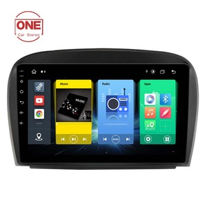Lecteur vidéo de navigation 4G sans fil CarPlay DPM660 pour <span class=keywords><strong>MERCEDES</strong></span> SL (<span class=keywords><strong>R230</strong></span>) FACELIFT 2006-2012 <span class=keywords><strong>Autoradio</strong></span> Android - Product Image 1