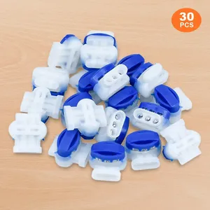 Connecteurs <span class=keywords><strong>de</strong></span> câble électriques étanches à 3 trous en plastique pour tondeuses à gazon <span class=keywords><strong>Gardena</strong></span>/Husqvarna/Worx/Robomow - Product Image 2