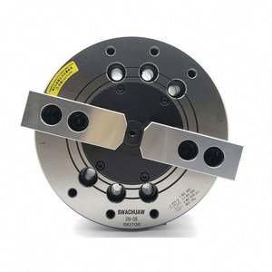 Mandrin de tour à 2 mors 6/8/10/12 pouces Mandrin hydraulique dynamique à 2 mors sans trou pour tour CNC - Product Image 5