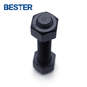 Wuxi Manufacturer High Strength Carbon Steel <strong>Double</strong> <strong>End</strong> ASTM A193-B7 <strong>Stud</strong> Bolt with A194 2h Heavy Hex Nut - Product Image 4