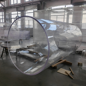 Réservoir de pisciculture en acrylique transparent rond d'un litre en gros personnalisé Aquarium océanique - Product Image 1