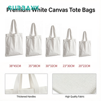 Sous-banque Sublimation Sacs à provisions Impression personnalisée Logo Lin Sac fourre-tout à Sublimation pour presse à chaud
