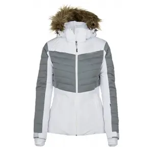 Women's Waterproof Ski Jacket Hooded Winter Snow Coat Mountain Snowboarding Jackets Insulated With Fur