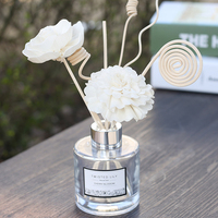 Échantillon gratuit bâton diffuseur de roseaux en forme de fleur bâton diffuseur de roseaux avec diffuseur de fleurs roseaux