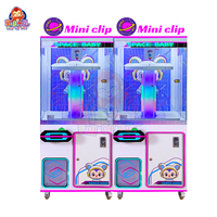 Machine de jeu d'arcade à pièces Lucky Clip pour centre commercial, machine à prix, machine de jeu de cadeaux, fournisseurs de machines de jeu