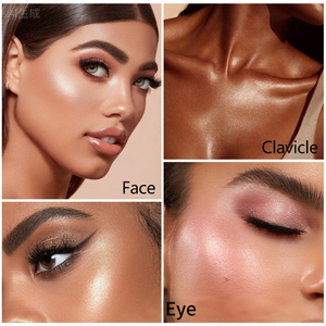 Enlumineur liquide végétalien personnalisé avec logo, pour le visage et le corps, brillant, huileux - Product Image 4