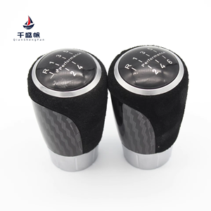 Nút cần số xe hơi 5/6 cấp kèm bao da cho <span class=keywords><strong>BMW</strong></span> 1 Series E81 E82 E87 E88 3 Series E90 E91 E92 E93 <span class=keywords><strong>E46</strong></span> - Product Image 1