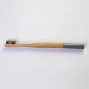 High quality activated charcoal infused ultra soft hair 100% biodegradable eco friendly organic bamboo toothbrush