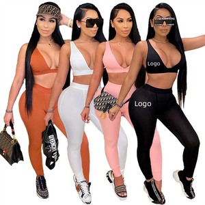 Set tuta <span class=keywords><strong>donna</strong></span> personalizzata <span class=keywords><strong>abbigliamento</strong></span> Fitness due pezzi Set <span class=keywords><strong>abbigliamento</strong></span> <span class=keywords><strong>donna</strong></span> estate 2023 - Product Image 1