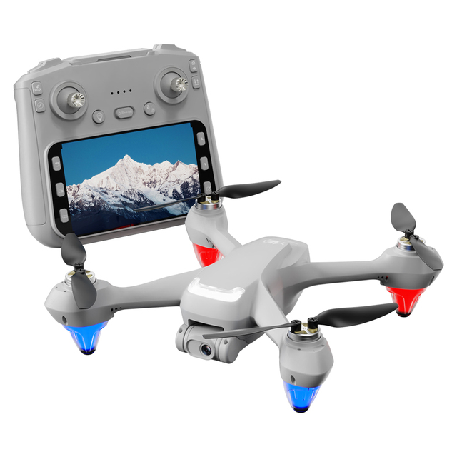 AE9 Professional 4K HD Drone GPS Screen Remote Foldable Design Plastic Construction Brushless Motor 25min Flight Time for