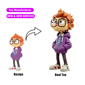 Figura de acción de plástico OEM personalizada, fabricante de juguetes de vinilo con impresión 3D, diseñador de figuras de vinilo hechas a medida - Product Image 1