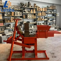 Machine manuelle de moulage de briques, nouvelle, très vendue, sans électricité, pour la fabrication de briques en argile