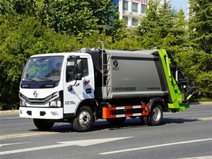 รถบรรทุกอัดขยะขนาดกะทัดรัดตงเฟิง 4x2 รุ่นขายดีที่สุด สำหรับการเก็บขยะในเมือง - Product Image 2