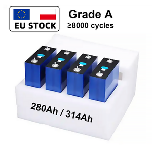 สต็อกคลังสินค้า EU/PL แบตเตอรี่ฟอสเฟตแบบแท่งปริซึม 280Ah 314Ah 3.2V ค่ากระแสไฟฟ้าสูง สำหรับกล่องใส่แบตเตอรี่ลิเธียม DIY - Product Image 5