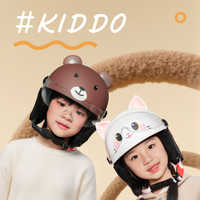 Casque de vélo électrique pour enfants, léger et ludique, en ABS+EPS, pour garçons et filles