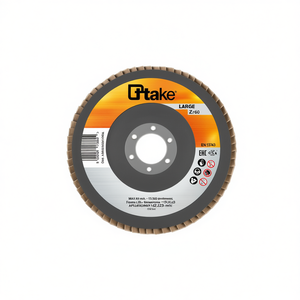 Disque à lamelles Ttake 115x22.23 mm en zirconium, grand format, pour ponçage du métal - Product Image 2