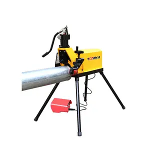 Machine de coupe de rainure de tuyau de rouleau Hongli G8 6 pouces Sch 40 rainurage hydraulique électrique de tuyau en acier - Product Image 4