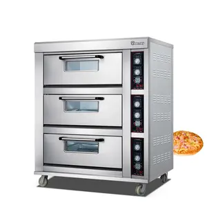 Kitchen equipment baking oven pizza maker electric industrial oven