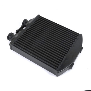 <span class=keywords><strong>Intercooler</strong></span> de voiture pour VW Polo GTI Seat Ibiza Mk4 1.8T essence Skoda Fabia VRS 1.9 PD130 diesel Radiateur en aluminium noir à barres et plaques - Product Image 4