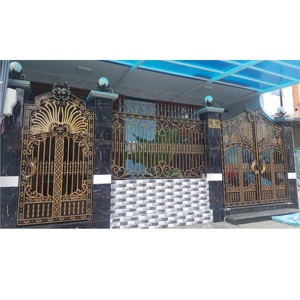 Puerta de hierro francesa premium con recubrimiento en polvo y estructura de acero de Vietnam - Product Image 1