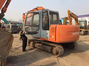 Grande machine de chantier sur chenilles Hitachi EX60 d'occasion, mini-excavatrice la plus petite - Product Image 3