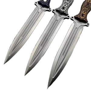 Cuchillo de Bolsillo Personalizable Demon Lord de Acero Inoxidable con Mango G10, Cuchillo de Caza y Supervivencia de Alta Calidad para Exteriores, DIY, 1 Año de Garantía - Product Image 1