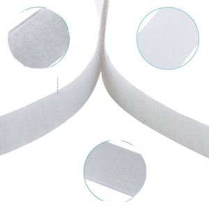 Cinta Adhesiva de Nylon Blanca de 20mm*15m, Ecológica y Resistente al Calor, con Patrón de Puntos de Doble Cara, Ajustable para Zapatos - Product Image 2