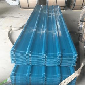 Chất lượng cao màu nhôm mái tấm khó khăn sườn 2 mét thép sắt tráng sóng màu mạ kẽm kẽm tấm lợp kim loại - Product Image 5