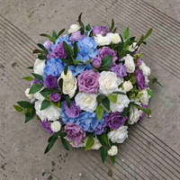 Boules de fleurs artificielles modernes en soie OEM pour centres de table de mariage et décorations