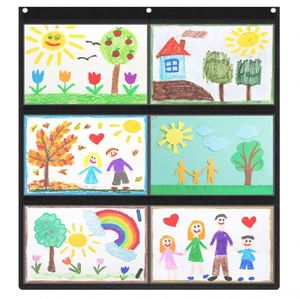 Hanging Wall File Organizer <b>Document</b> <b>Holder</b> for Classroom Office, Teacher Demonstration Display of Drawings School Supplies - Product Image 2