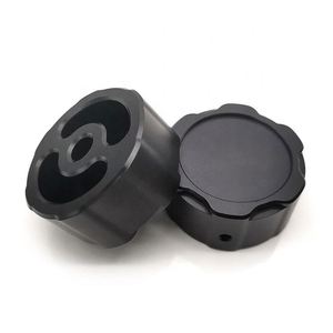 Fabricante de Piezas CNC de Precisión Personalizadas, Mecanizado por Fresado, Perilla de Freno de Aluminio Anodizado - Product Image 1