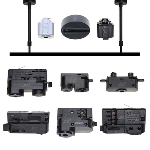 Ledeast ánh sáng theo dõi phụ kiện 3 mạch kết nối điện cho dòng ánh sáng theo dõi 4 dây 3 giai đoạn theo dõi đường sắt Adapter - Product Image 1