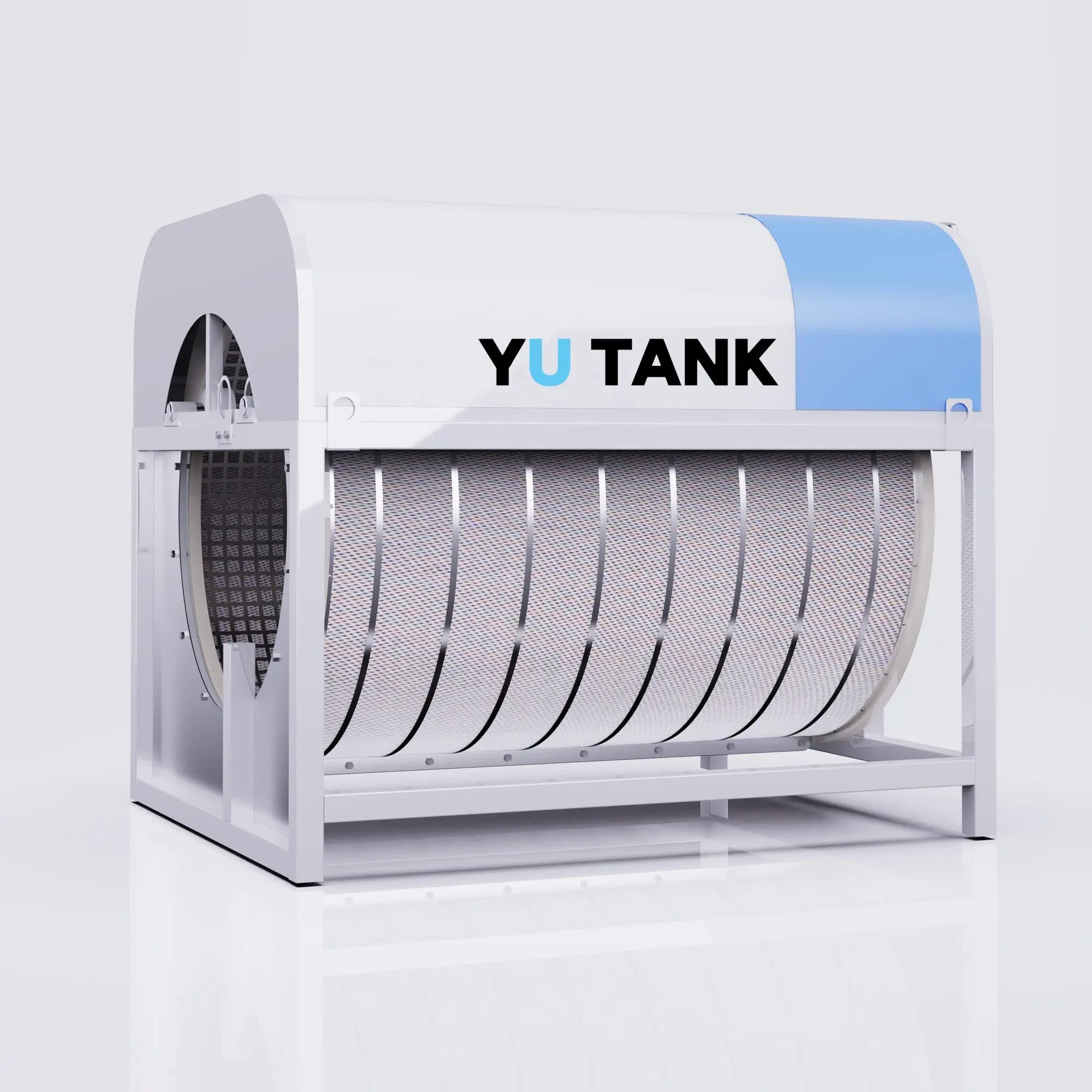 Вакуумный роторный Барабанный Фильтр Yu Tank для аквакультуры, рыбоводства, система фильтрации Ras