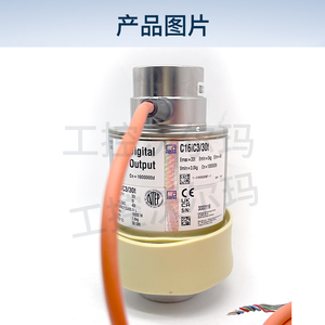 Capteur de pesage numérique HBM pour balance au sol, cellule de charge C16IC3 12V, précision 0,5%, actionneur à plat, sortie analogique - Product Image 2