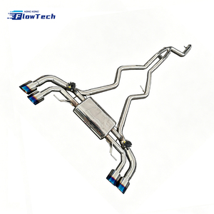 ท่อไอเสีย Valvetronic Catback ประสิทธิภาพสูงสำหรับ BMW G42 M240i B58 3.0T ผลิตจากสแตนเลส 304 พร้อมวาล์วควบคุมเสียง  ผิวขัดเงา - Product Image 2