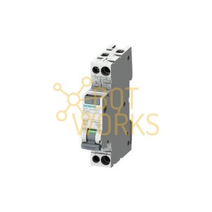 Siemens 5SV13164KK10 MCB-6kA Capacidad de Interrupción 230V Uso Doméstico Policarbonato Montaje Modular Protección LSI Nuevo - Product Image 1