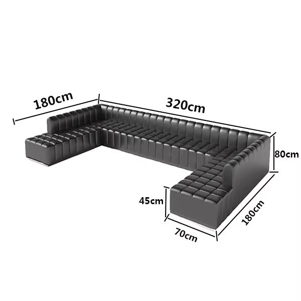 U-shaped L-shaped card holder