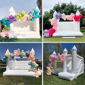 Château plein <span class=keywords><strong>d</strong></span>'entrain de couleur pastel légère de qualité commerciale pour la maison gonflable de rebond de <span class=keywords><strong>mariage</strong></span> - Product Image 4