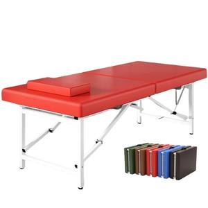 Lit de massage pliable en aluminium à haut rapport qualité-prix, portable, réglable en hauteur pour la physiothérapie - Product Image 1