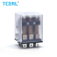 Relais de puissance miniature JQX-53F-24D-3 10A/16A/25A Tension 28VDC 3H 3Z Contact haute puissance 3P3T pour usage général