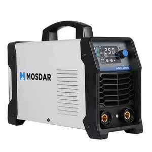 Mosdar ARC-250 250 amp xách tay thợ hàn hồ quang có thể điều chỉnh Hot bắt đầu lực lượng hồ quang Tích hợp MCU điều khiển synergic MMA máy hàn