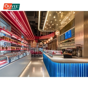 Diseño y fabricación <span class=keywords><strong>de</strong></span> mobiliario comercial para cafeterías especializadas, sistema <span class=keywords><strong>de</strong></span> accesorios para cafeterías, puerta corrediza, mobiliario para minoristas - Product Image 1